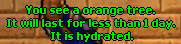 Hydrated tree
