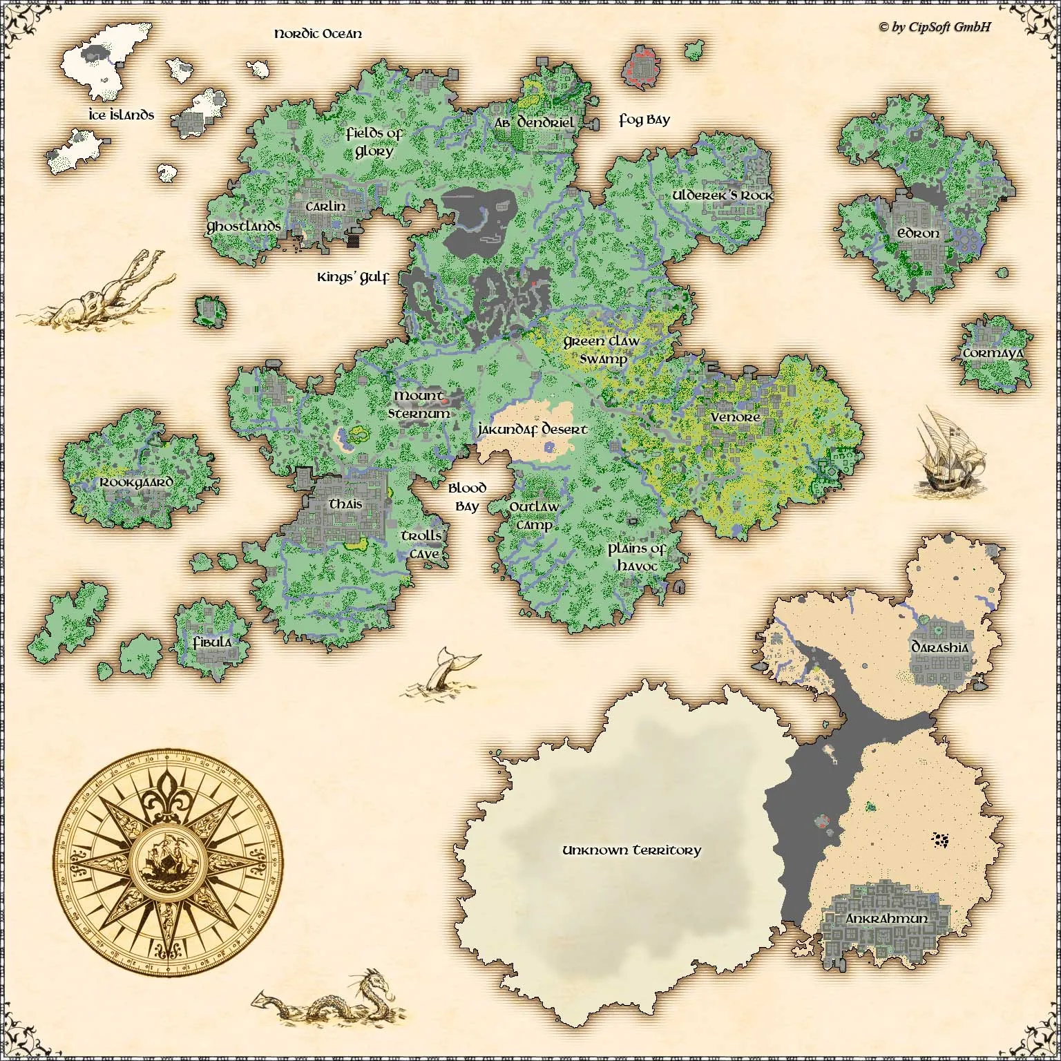 Rift74 real map world overview